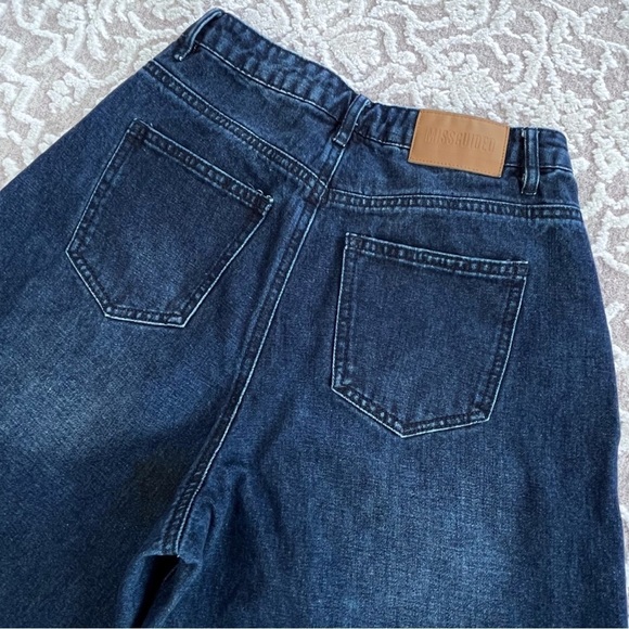 Missguided Wide Leg Palazzo Jeans - Picture 9 of 13